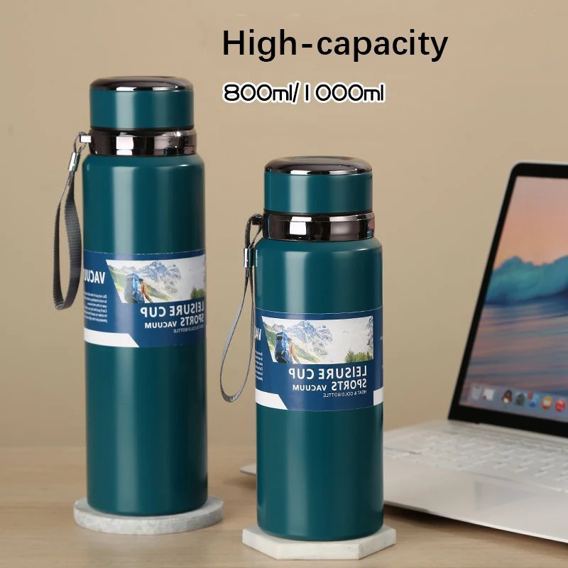 Large Capacity Insulated Pot 316 Stainless Steel Thermos Insulated Cup Tea and Water Bottle Separation High Appearance Portable
Large Capacity Insulated Pot 316 Stainless Steel Thermos Insulated Cup Tea and Water Bottle Separation High Appearance Portable
