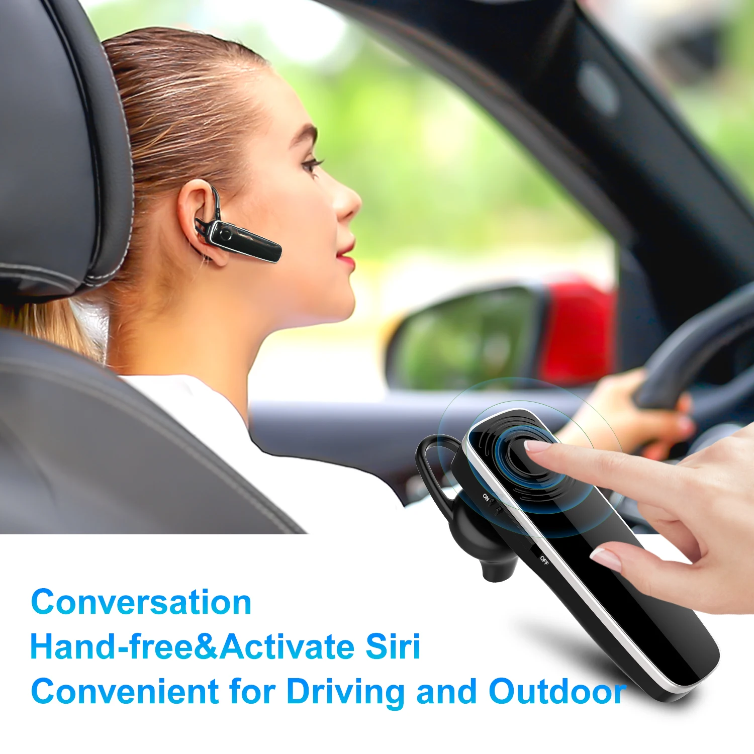 Деловая Беспроводная гарнитура Bluetooth V4.0, наушники-вкладыши для вождения, Hd-вызовы, гарнитура с микрофоном для мобильных телефонов Iphone, Xiaomi
Деловая Беспроводная гарнитура Bluetooth V4.0, наушники-вкладыши для вождения, Hd-вызовы, гарнитура с микрофоном для мобильных телефонов Iphone, Xiaomi
