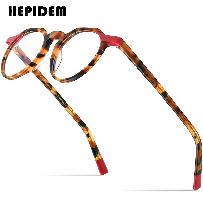 HEPIDEM Acetate Glasses Men 2022 New Vintage Polygon Eyeglasses Frame Women Optical Prescription Spectacles Eyewear 9220
HEPIDEM Acetate Glasses Men 2022 New Vintage Polygon Eyeglasses Frame Women Optical Prescription Spectacles Eyewear 9220