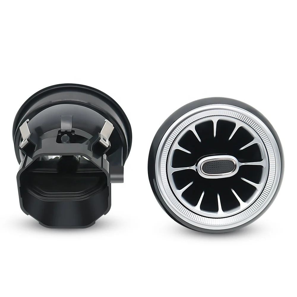 Hot Sale Car Air Conditioning Turbo Air vent outlet Modification Upgrade 12 Color Ambient Light For Mercedes W117 W156 W176 W246
Hot Sale Car Air Conditioning Turbo Air vent outlet Modification Upgrade 12 Color Ambient Light For Mercedes W117 W156 W176 W246
