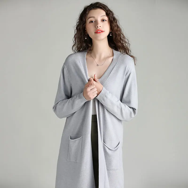 Women Solid Knitted Cardigan Oversize Female Loose Long Sleeve Sweaters Knitwear New All-match Soft Basic Outerwear Jumper G84
Women Solid Knitted Cardigan Oversize Female Loose Long Sleeve Sweaters Knitwear New All-match Soft Basic Outerwear Jumper G84
