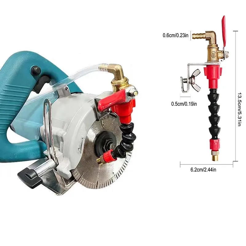 Dust Remover Water Sprayer System Nozzle Coolant Misting Dust-proof For Marble Brick Tile Cutting Machine Angle Grinder Cutter
Dust Remover Water Sprayer System Nozzle Coolant Misting Dust-proof For Marble Brick Tile Cutting Machine Angle Grinder Cutter