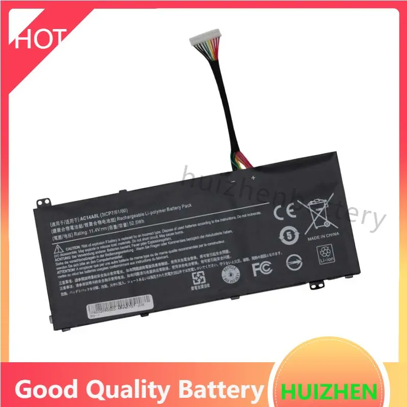 New Laptop Battery for Acer Aspire VN7-571 /591G 592G 791 AC14A8L KT0030G001 VN7-572
New Laptop Battery for Acer Aspire VN7-571 /591G 592G 791 AC14A8L KT0030G001 VN7-572