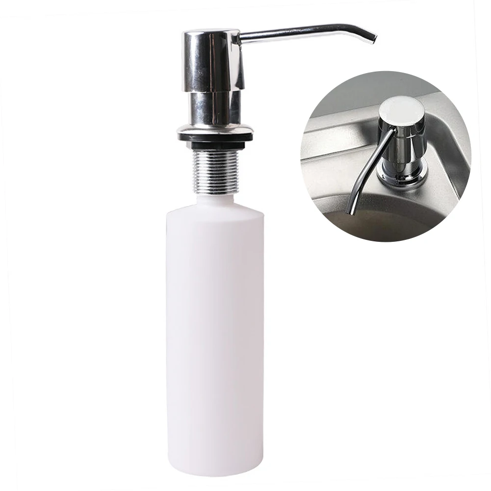 Kitchen Bathroom Liquid Soap Dispenser Pump 300ML Liquid Soap Bottle Sink Mount Hand Pressure Soap Dispenser Bottle
Kitchen Bathroom Liquid Soap Dispenser Pump 300ML Liquid Soap Bottle Sink Mount Hand Pressure Soap Dispenser Bottle