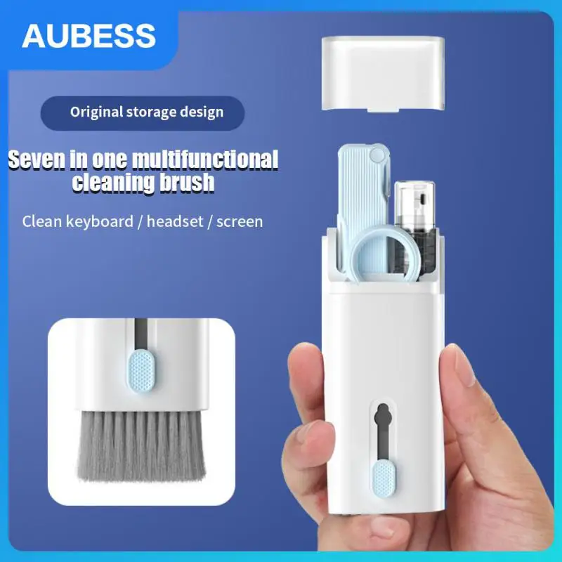 Multifunction Keyboard Cleaner Set Mobile Phone Dust Brushes Keycap Puller Brush Kit Earbuds Cleaning Pen 7-in-1
Multifunction Keyboard Cleaner Set Mobile Phone Dust Brushes Keycap Puller Brush Kit Earbuds Cleaning Pen 7-in-1