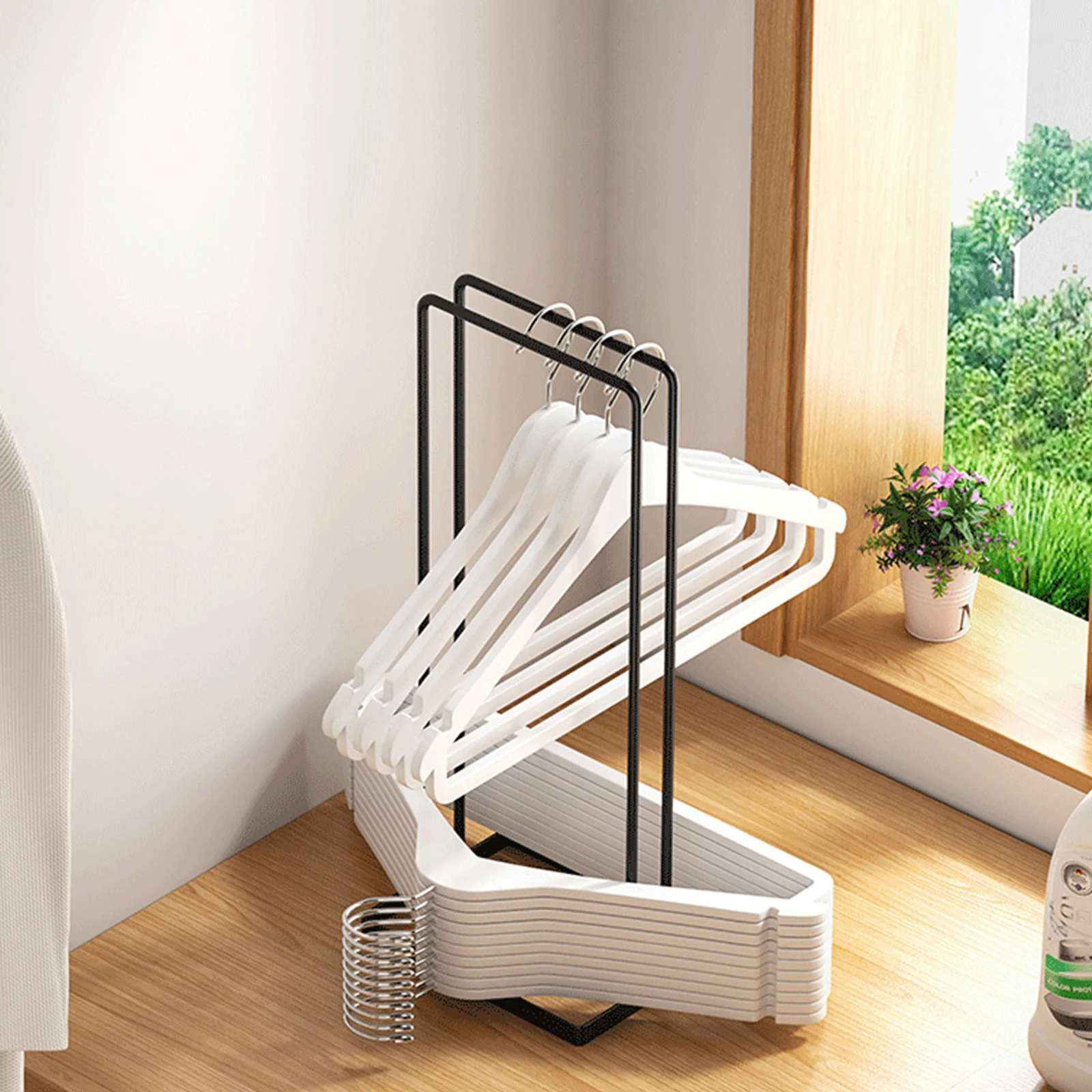 Hanger Organizer Detachable Clothes Hanger Stacker Rack Metal Hanger Holder Stand Space Saving Clothes Hanger Storage Holds up
Hanger Organizer Detachable Clothes Hanger Stacker Rack Metal Hanger Holder Stand Space Saving Clothes Hanger Storage Holds up