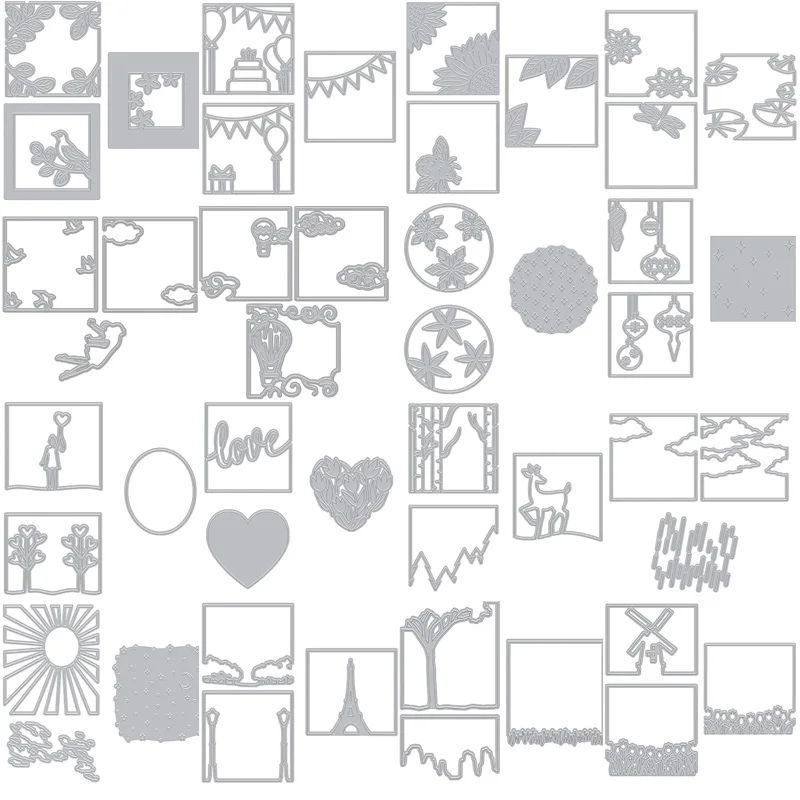 Metal cutting dies 18pc looking grass die cut Scrapbook paper craft knife mould blade punchmm
Metal cutting dies 18pc looking grass die cut Scrapbook paper craft knife mould blade punchmm