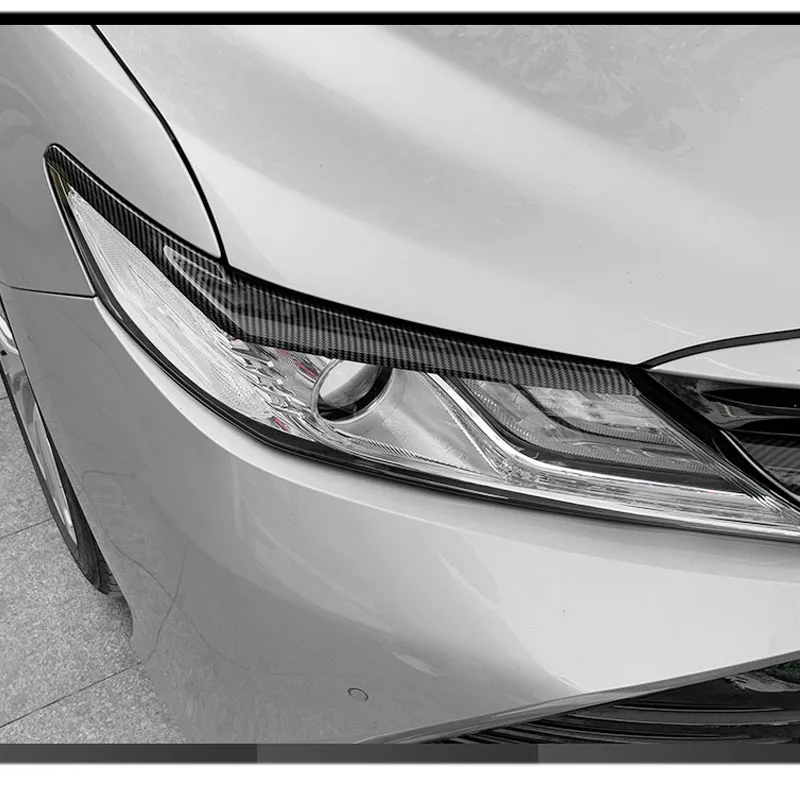 For Toyota Camry 2019 2020 2021 2022 ABS Chrome Headlight Lamp Eyebrow Decorative Strip Lampshade Sequins Modification
For Toyota Camry 2019 2020 2021 2022 ABS Chrome Headlight Lamp Eyebrow Decorative Strip Lampshade Sequins Modification