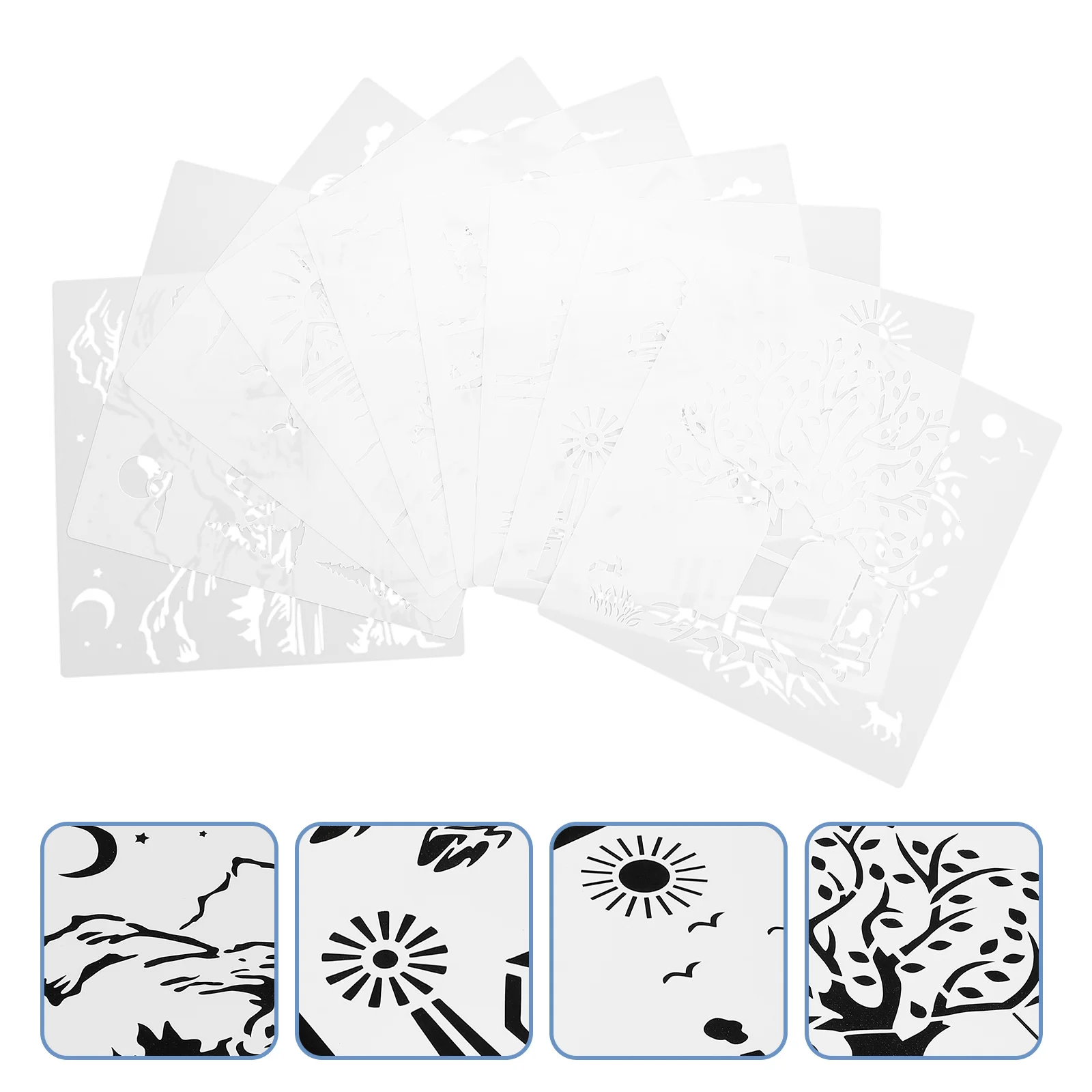 Stencils Painting Templates Wall Stencil Drawing Landscape Diyhollow Foroutdecorative Kids Portable Design Scenery Natural
Stencils Painting Templates Wall Stencil Drawing Landscape Diyhollow Foroutdecorative Kids Portable Design Scenery Natural