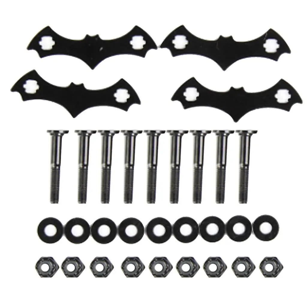 4 Set Longboard Deck Anti-sink Gasket Bolts Nuts Anti-sinking Mount Hardware
4 Set Longboard Deck Anti-sink Gasket Bolts Nuts Anti-sinking Mount Hardware
