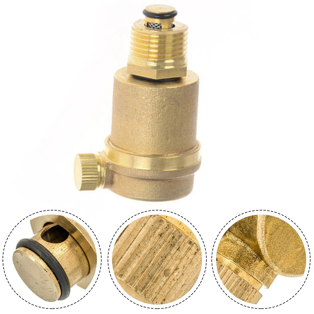 1 Pc 1/2" BSP Pressure Release Valve 1.6MPa 61mm*40mm Brass Solar Water Heater Automatic Air Vent Pressure Release Valve
1 Pc 1/2" BSP Pressure Release Valve 1.6MPa 61mm*40mm Brass Solar Water Heater Automatic Air Vent Pressure Release Valve