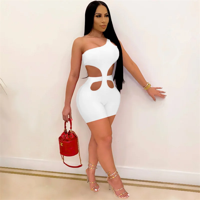 Znaiml 2023 Sexy One Shoulder Hollow Out One Piece Rompers Birthday Party Playsuit Women Summer Clothes Short Jumpsuit Outfits
Znaiml 2023 Sexy One Shoulder Hollow Out One Piece Rompers Birthday Party Playsuit Women Summer Clothes Short Jumpsuit Outfits