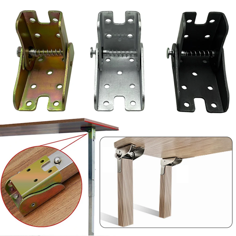 90 Degree Self-Locking Folding Hinge Table Legs Chair Extension Foldable Feet Hinges Hardware Sofa Bed Lift Support Hinge
90 Degree Self-Locking Folding Hinge Table Legs Chair Extension Foldable Feet Hinges Hardware Sofa Bed Lift Support Hinge