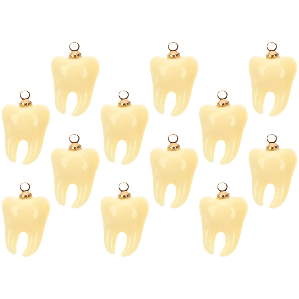 12pcs Hanging Resin Teeth Models DIY Jewelry Bracelet Charms Teeth Jewelry Making Supplies
12pcs Hanging Resin Teeth Models DIY Jewelry Bracelet Charms Teeth Jewelry Making Supplies