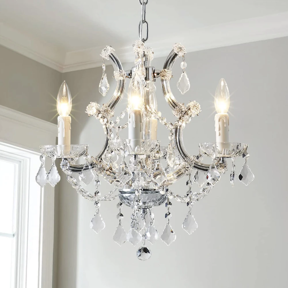 

Europe Chandelier Crystal Ceiling Chandeliers For Loft Living Room Bedroom Kitchen Pendan Lamps Indoor Home Decor Fixture Light