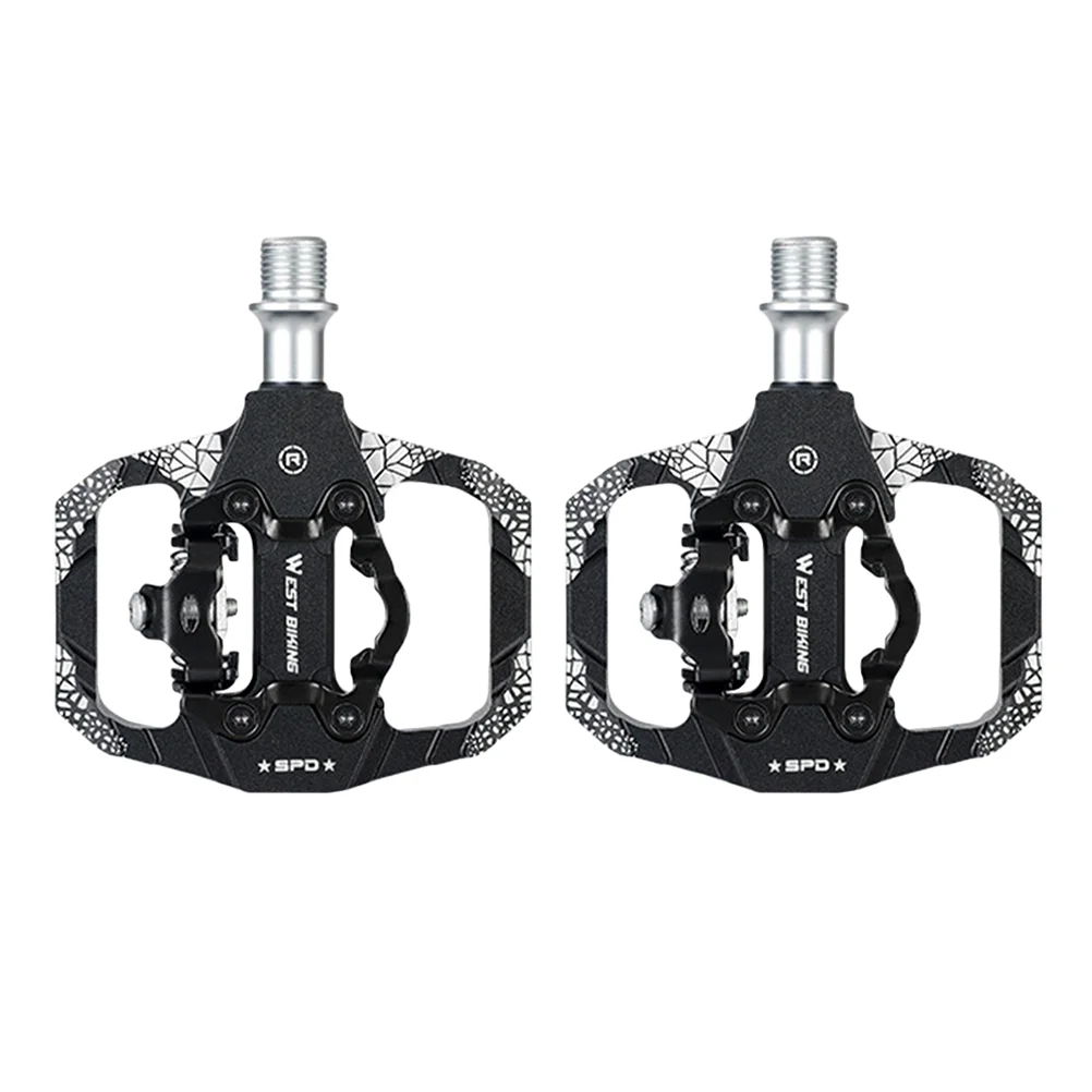 1 пара, сменные регулируемые двухсторонние педали для горного велосипеда 
1 пара, сменные регулируемые двухсторонние педали для горного велосипеда