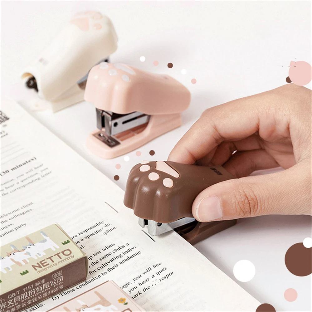 Cartoon Panda Mini Stapler Set with 1000pcs 10# Staples Kawaii Stationery Mini Binding Tool School Supplies Office Accessories
Cartoon Panda Mini Stapler Set with 1000pcs 10# Staples Kawaii Stationery Mini Binding Tool School Supplies Office Accessories