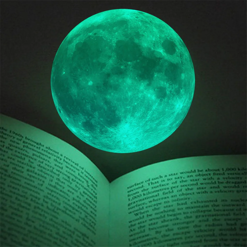 30cm Luminous Moon 3D Wall Sticker For Kids Room Living Room Decor Bedroom Decoration Home Decals Glow In The Dark Wallpaper
30cm Luminous Moon 3D Wall Sticker For Kids Room Living Room Decor Bedroom Decoration Home Decals Glow In The Dark Wallpaper