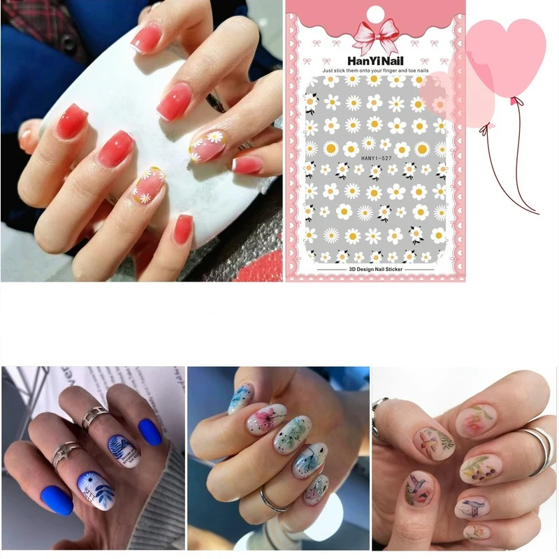 3D Nail Stickers Watercolor Nail Stickers Small Fresh Butterfly Dried Flower Adhesive Beauty Decoration For Nail Tip Beauty
3D Nail Stickers Watercolor Nail Stickers Small Fresh Butterfly Dried Flower Adhesive Beauty Decoration For Nail Tip Beauty