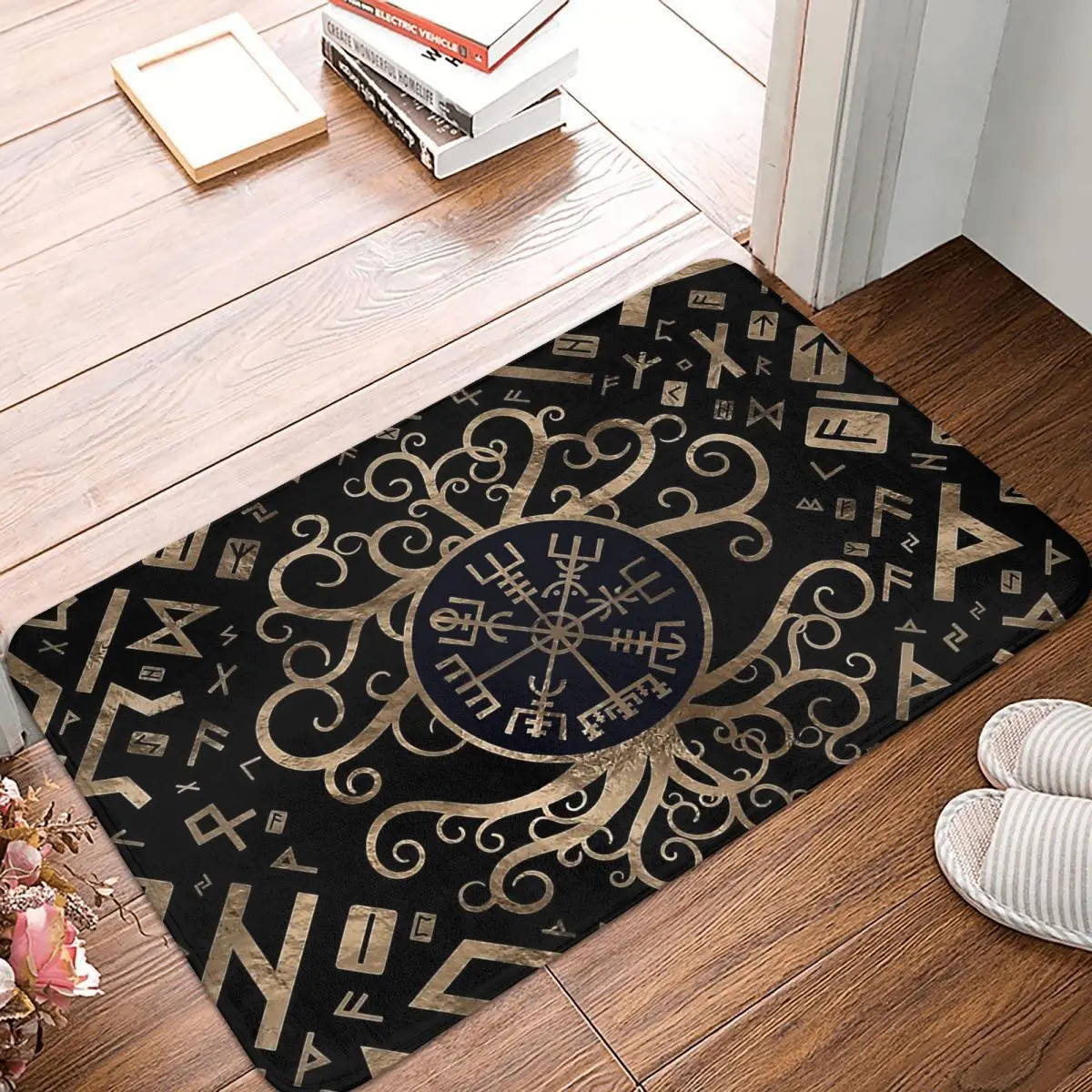 Viking Wicing Bathroom Mat Vegvisir Tree Of Life Yggdrasil And Runes Doormat Living Room Carpet Entrance Door Rug Home
Viking Wicing Bathroom Mat Vegvisir Tree Of Life Yggdrasil And Runes Doormat Living Room Carpet Entrance Door Rug Home