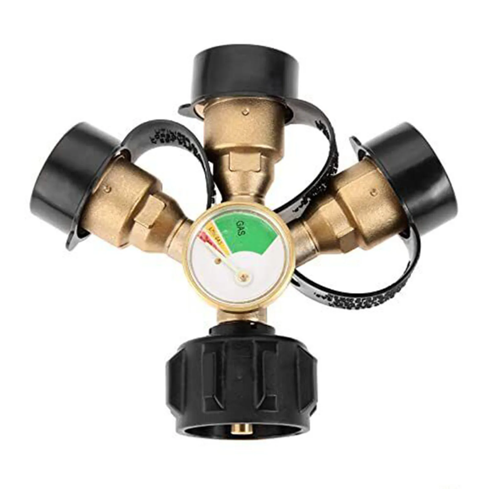 New Practical Durable Propane Splitter 3 Way Gas Splitter Pressure Gauge Shut-Off Valve 13.5*12.5*6cm 3 Y Propane
New Practical Durable Propane Splitter 3 Way Gas Splitter Pressure Gauge Shut-Off Valve 13.5*12.5*6cm 3 Y Propane