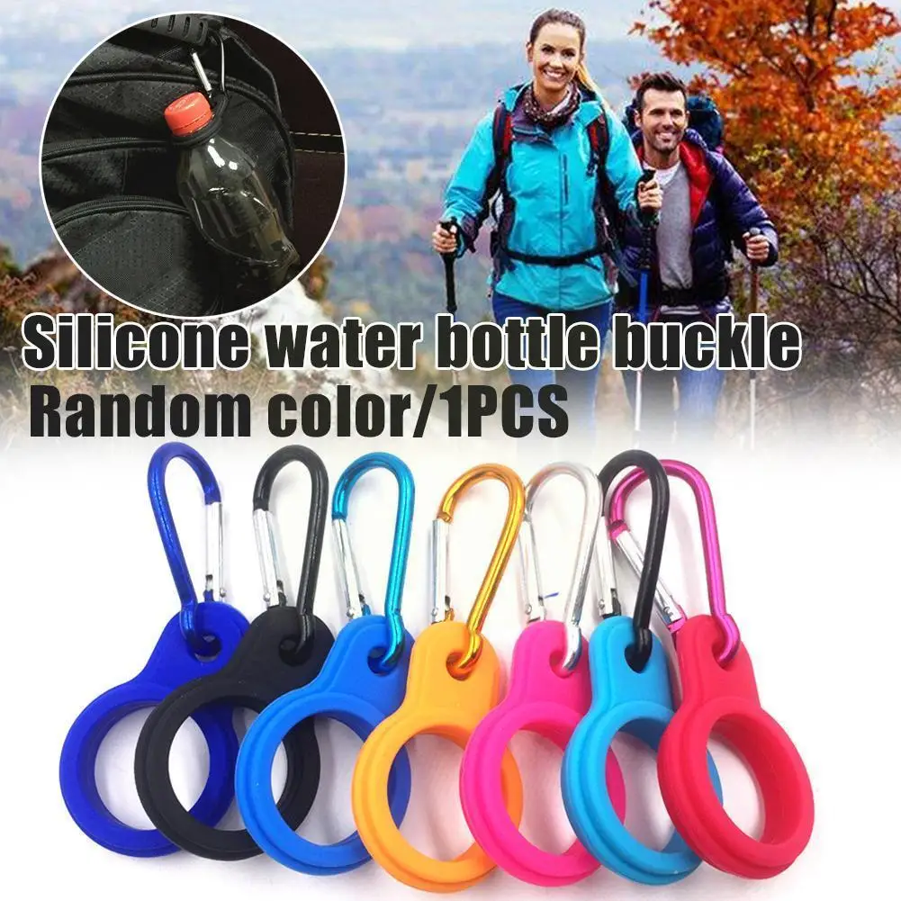 Портативный Силиконовый Футляр для бутылки B4U5 с пряжкой и карабином 
Портативный Силиконовый Футляр для бутылки B4U5 с пряжкой и карабином