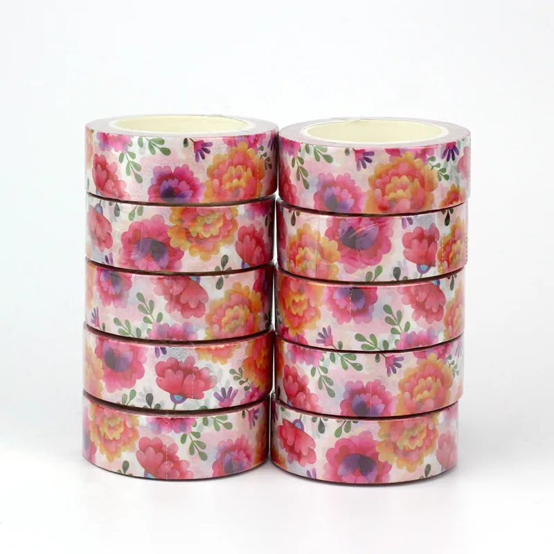 2022 Bulk NEW 10pcs/Lot Decorative Red Flowers Washi Tapes Adhesive Masking Tape Journaling Stationery
2022 Bulk NEW 10pcs/Lot Decorative Red Flowers Washi Tapes Adhesive Masking Tape Journaling Stationery
