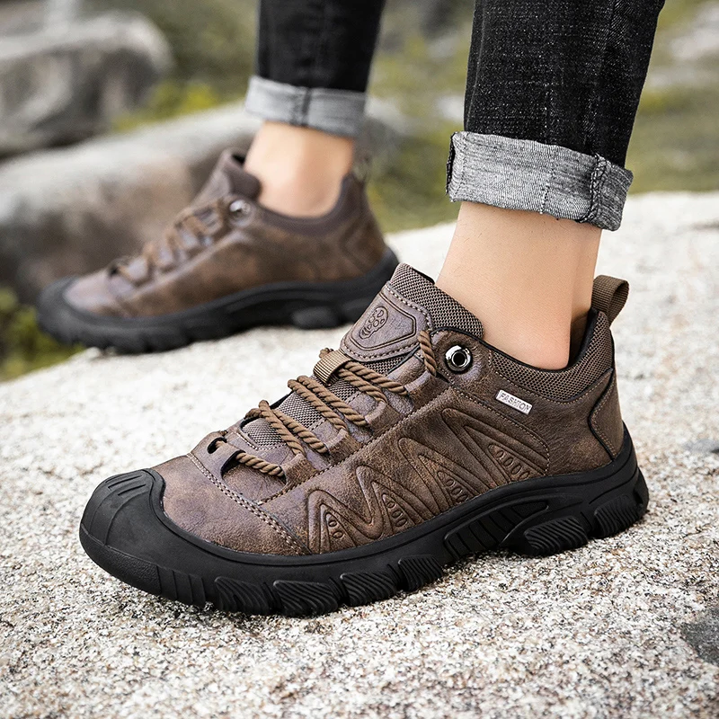 Genuine Leather Boot Men Retro Casual Warm Shoes Classic Winter Men's Boots Fashion Sewing Leisure Trekking Shoe Platform Boots
Genuine Leather Boot Men Retro Casual Warm Shoes Classic Winter Men's Boots Fashion Sewing Leisure Trekking Shoe Platform Boots