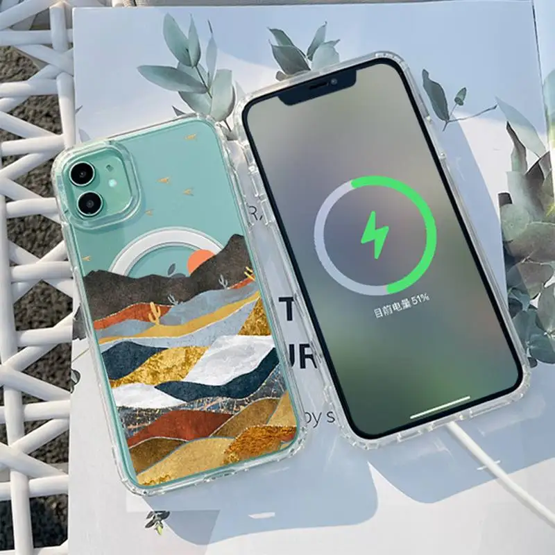 mountain scenery Phone Case For iPhone 13 12 11 Mini Pro Max transparent Super Magnetic MagSafe Cover
mountain scenery Phone Case For iPhone 13 12 11 Mini Pro Max transparent Super Magnetic MagSafe Cover