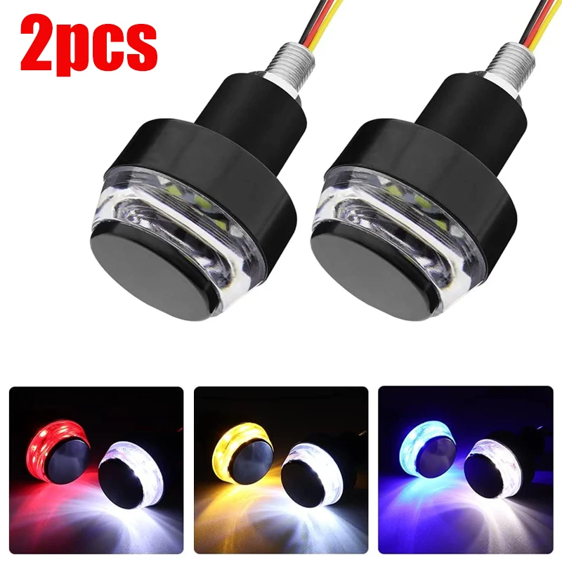 12V CNC Turn Signal Motorcycle LED Handle Bar End Blinker for 22mm Handlebar Signal Light Flashing for Motorbike Handle Bar 
12V CNC Turn Signal Motorcycle LED Handle Bar End Blinker for 22mm Handlebar Signal Light Flashing for Motorbike Handle Bar
