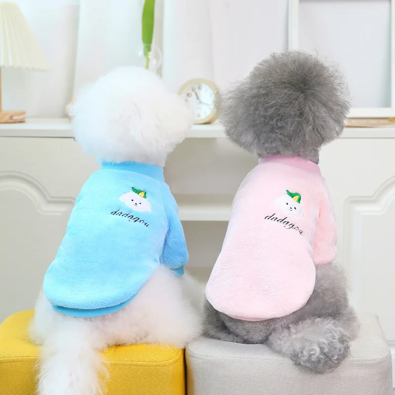 Blue Soft Flannel Dog Clothes Sweater For Small Dogs Winter Warm Pink Dog Vest Puppy Cat Clothing Chihuahua Poodle Shih Tzu Coat
Blue Soft Flannel Dog Clothes Sweater For Small Dogs Winter Warm Pink Dog Vest Puppy Cat Clothing Chihuahua Poodle Shih Tzu Coat