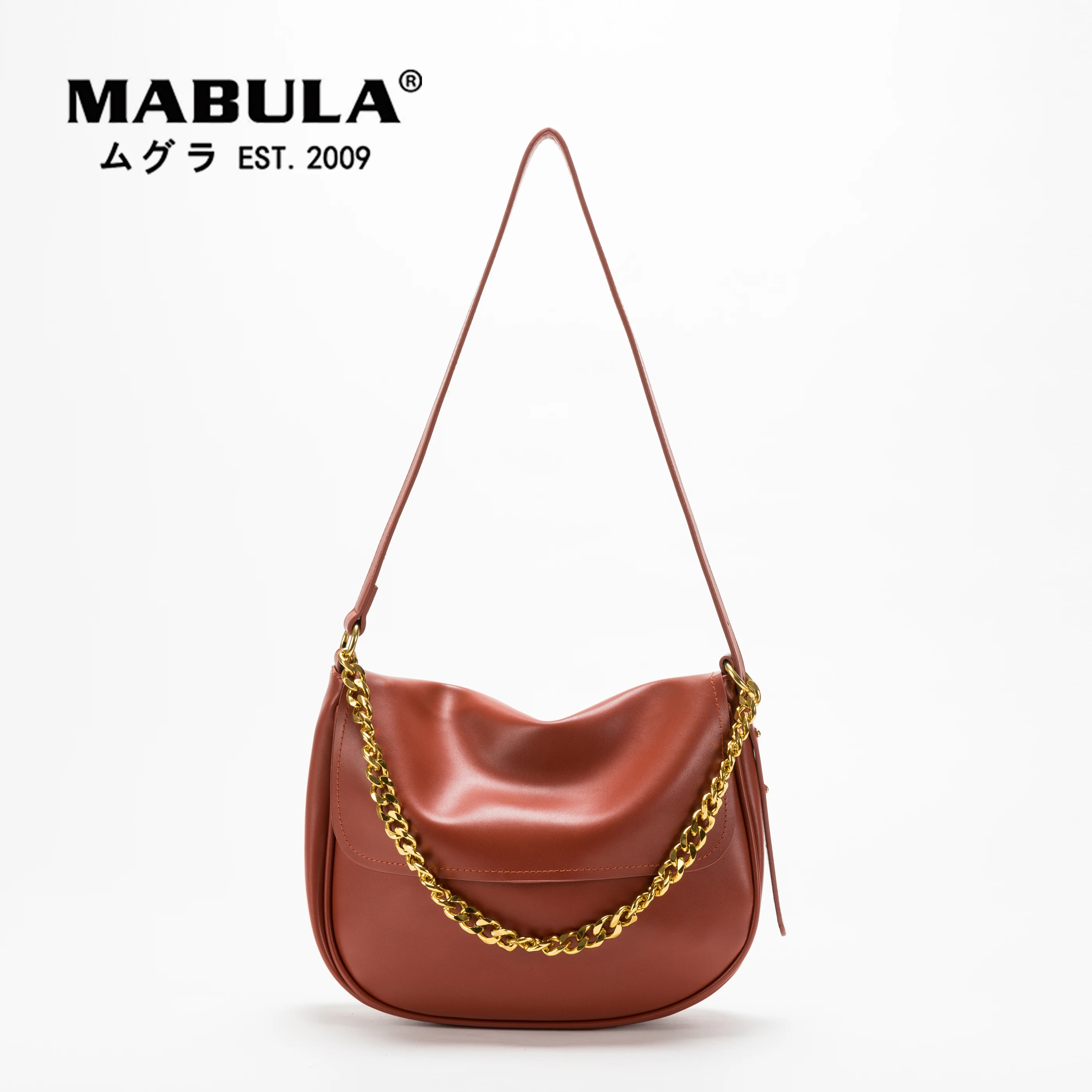 MABULA Big Chain Hobo Shoulder Purse for Women Flap Zip Crossbody Bag Big Capacity Fashion Faux Leather Sling Tote Handbag
MABULA Big Chain Hobo Shoulder Purse for Women Flap Zip Crossbody Bag Big Capacity Fashion Faux Leather Sling Tote Handbag