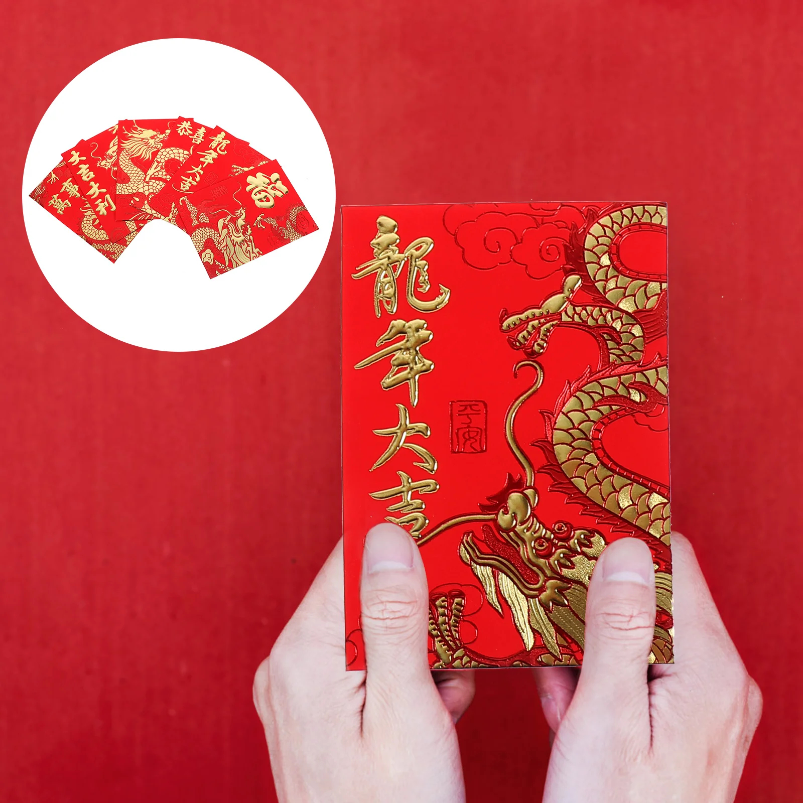 60 Pcs Paper Red Envelope Spring Festival The Gift Personality Envelopes Luck Money Packet For New Year Chinese Style Wallet
60 Pcs Paper Red Envelope Spring Festival The Gift Personality Envelopes Luck Money Packet For New Year Chinese Style Wallet