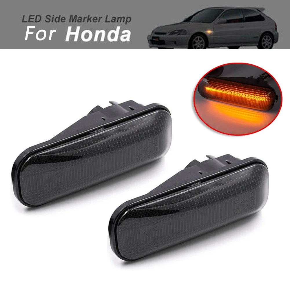 LED Side Marker Lights Turn Signal Lamp For Honda Civic 1996-2000 EK EJ EM For Honda For CR-V First Generation 1997-2001
LED Side Marker Lights Turn Signal Lamp For Honda Civic 1996-2000 EK EJ EM For Honda For CR-V First Generation 1997-2001