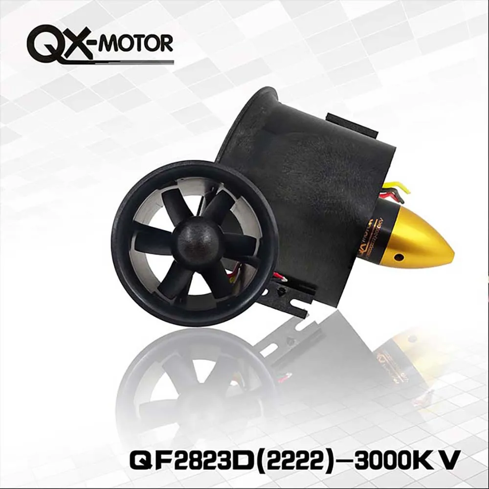 QX-MOTOR 2839 3000KV/2822 3000KV Motor 70mm 6 Blades Ducted Fan EDF With Motor FOR Remotely Control Aircraft Model Parts
QX-MOTOR 2839 3000KV/2822 3000KV Motor 70mm 6 Blades Ducted Fan EDF With Motor FOR Remotely Control Aircraft Model Parts