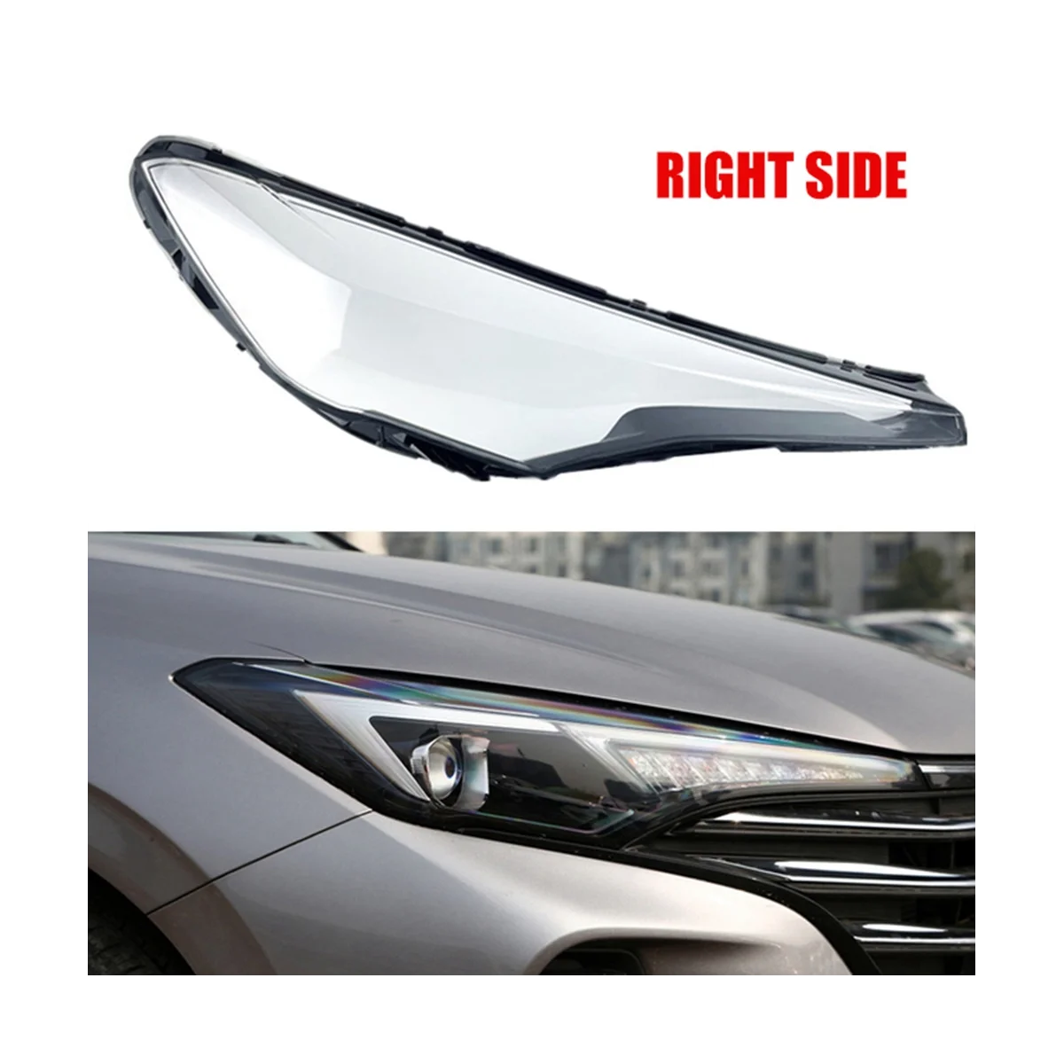 Car Head Light Lamp Cover Transparent Lampshade Headlight Head Light Shade Shell for ChangAn Eado Plus 2020 2021 Left
Car Head Light Lamp Cover Transparent Lampshade Headlight Head Light Shade Shell for ChangAn Eado Plus 2020 2021 Left