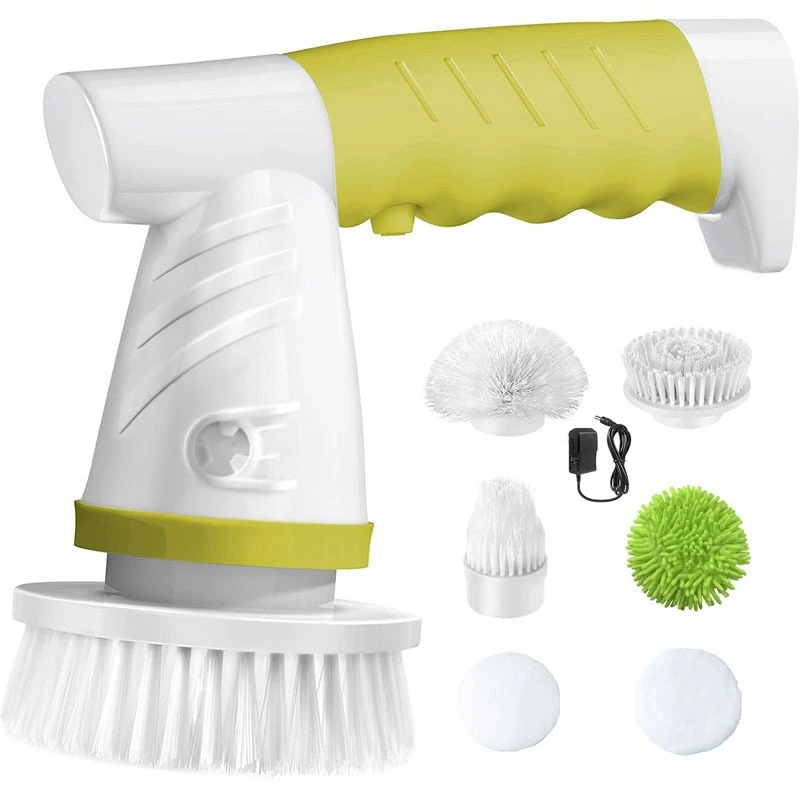 Electric Spin Scrubber, Bathroom Scrubber Rechargeable Shower Scrubber for Cleaning Tub Tile Floor Sink Window a EU Plug
Electric Spin Scrubber, Bathroom Scrubber Rechargeable Shower Scrubber for Cleaning Tub Tile Floor Sink Window a EU Plug
