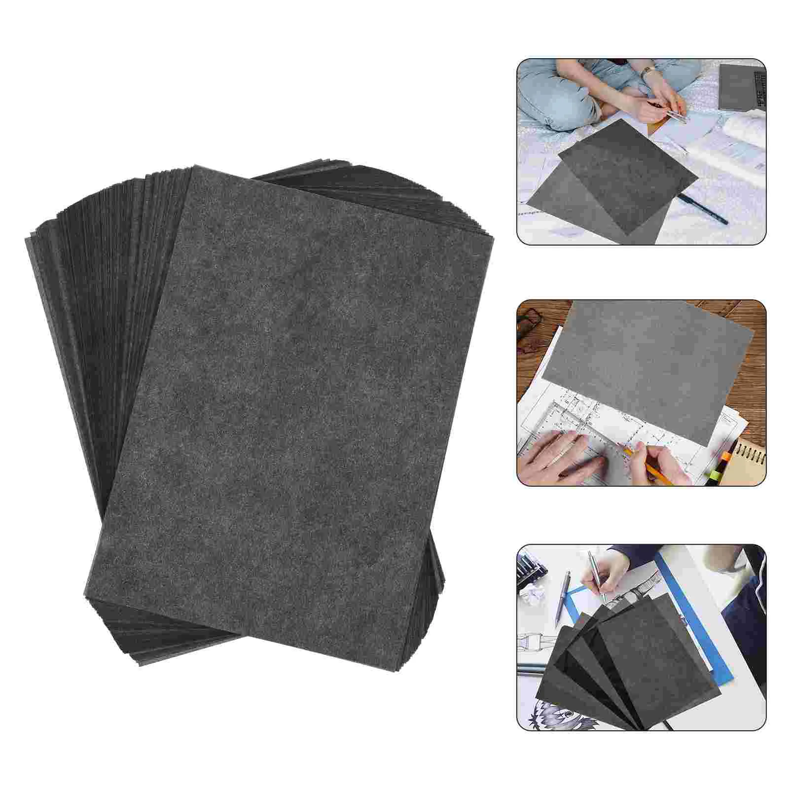 100 Sheets Graphite Carbon Paper Waxed Carbon Paper Blue Copy Paper Black Tracing Paper Sketching Tracing Paper Transfer Paper
100 Sheets Graphite Carbon Paper Waxed Carbon Paper Blue Copy Paper Black Tracing Paper Sketching Tracing Paper Transfer Paper