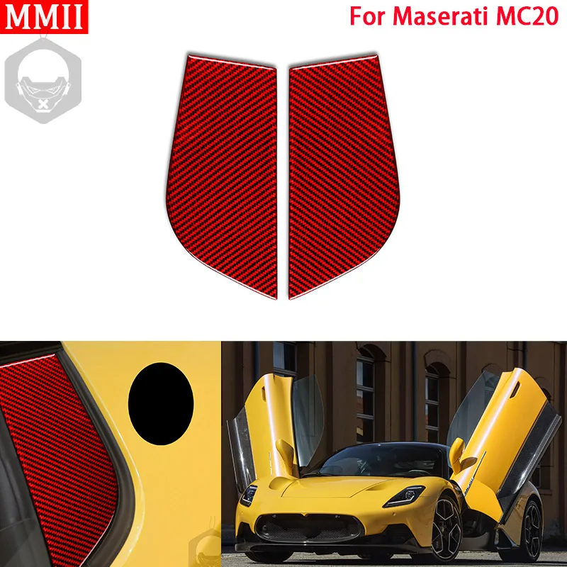 RRX Carbon Fiber for Maserati MC20 B-pillar Protector Door Window Decoration Cover Trim Sticker Car Accessories Styling
RRX Carbon Fiber for Maserati MC20 B-pillar Protector Door Window Decoration Cover Trim Sticker Car Accessories Styling