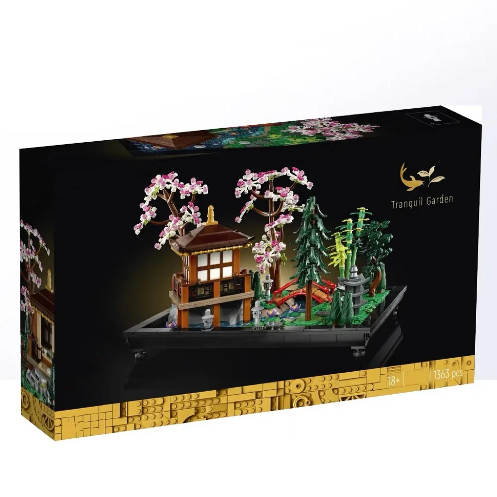1363Pcs Icons 10315 Tranquil Garden Creative Building Set Japanese Streetview Zen Gardens DIY Friends Brick Toys For Children
1363Pcs Icons 10315 Tranquil Garden Creative Building Set Japanese Streetview Zen Gardens DIY Friends Brick Toys For Children