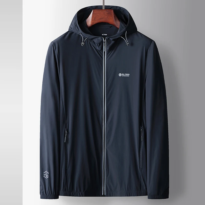 C11303 Men's Sun Protective Clothing New Ultra-thin Breathable Anti-UV Hooded Sports Jacket Breathable Quick-drying Clothes
C11303 Men's Sun Protective Clothing New Ultra-thin Breathable Anti-UV Hooded Sports Jacket Breathable Quick-drying Clothes