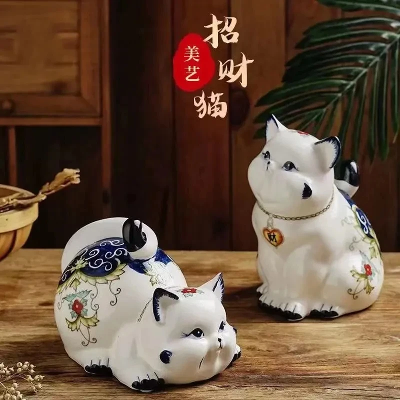 High grade ceramic cat and fox decoration home decoration wedding gifts living room TV cabinet wine cabinet office decoration
High grade ceramic cat and fox decoration home decoration wedding gifts living room TV cabinet wine cabinet office decoration