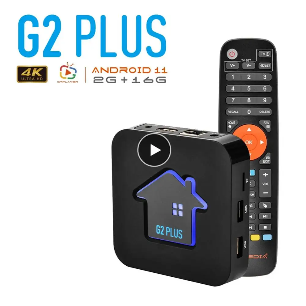 ТВ-приставка G2 Plus Gtmedia Android 11,0 Amlogic S905w2 2g16g -in 2,4g Wifi 4k H.265 Gtplayer телеприставка
ТВ-приставка G2 Plus Gtmedia Android 11,0 Amlogic S905w2 2g16g -in 2,4g Wifi 4k H.265 Gtplayer телеприставка