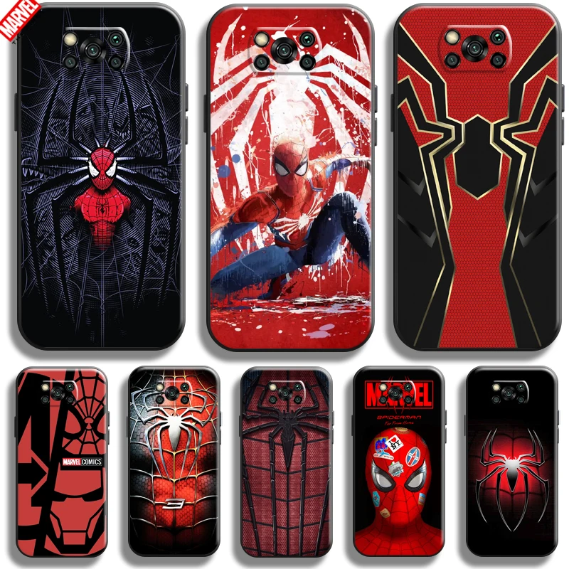 Marvel Spiderman Logo For Xiaomi Poco X3 Pro X3 NFC X3 GT Phone Case Funda Silicone Cover Liquid Silicon Back Black Carcasa
Marvel Spiderman Logo For Xiaomi Poco X3 Pro X3 NFC X3 GT Phone Case Funda Silicone Cover Liquid Silicon Back Black Carcasa