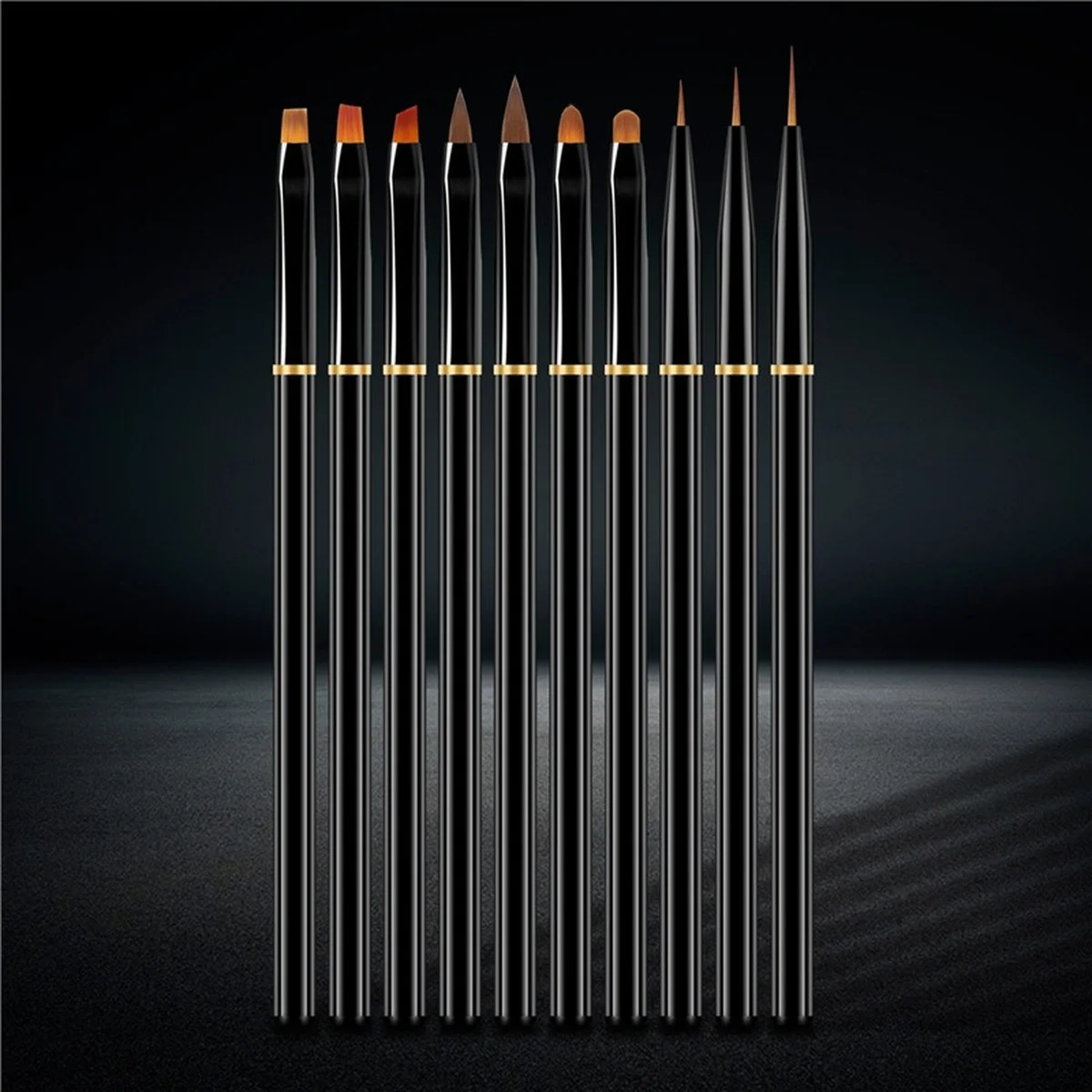 Черная металлическая ручка для дизайна ногтей, 10 шт./компл., ручка для рисования, ручка с кристаллами, УФ-Гелевая Кисть, искусственная резьба,...
Черная металлическая ручка для дизайна ногтей, 10 шт./компл., ручка для рисования, ручка с кристаллами, УФ-Гелевая Кисть, искусственная резьба,...