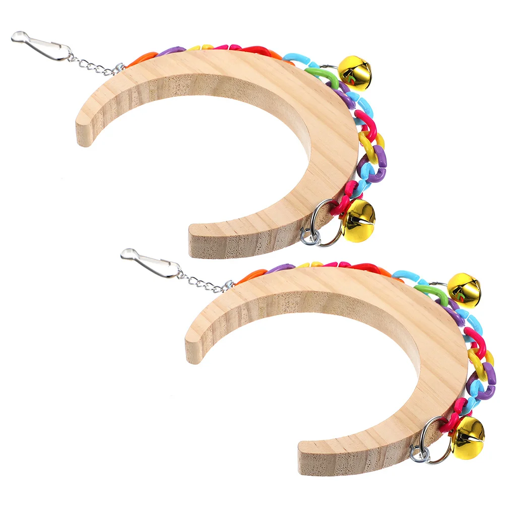 2 Pcs Bird Swing Toy Wood Parrot Perch Parakeet Cage Decor Chew Training Supplies Stand Wooden Toys Birds
2 Pcs Bird Swing Toy Wood Parrot Perch Parakeet Cage Decor Chew Training Supplies Stand Wooden Toys Birds