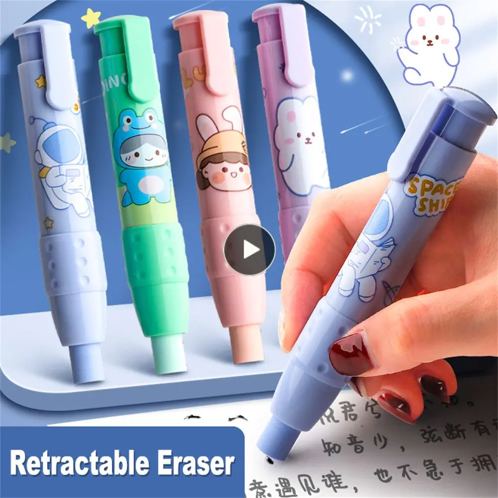 

Press The Eraser Cute Children Plastic Leather Eraser Creative Special Classroom Gift Office Supplies Cartoon Eraser Unscrumable