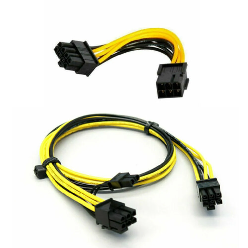 PCI-E Graphics Card Cable GPU 6-pin To 8 Pin (6+2) PCI Express Power Lot High Quality And Extremely Durable
PCI-E Graphics Card Cable GPU 6-pin To 8 Pin (6+2) PCI Express Power Lot High Quality And Extremely Durable