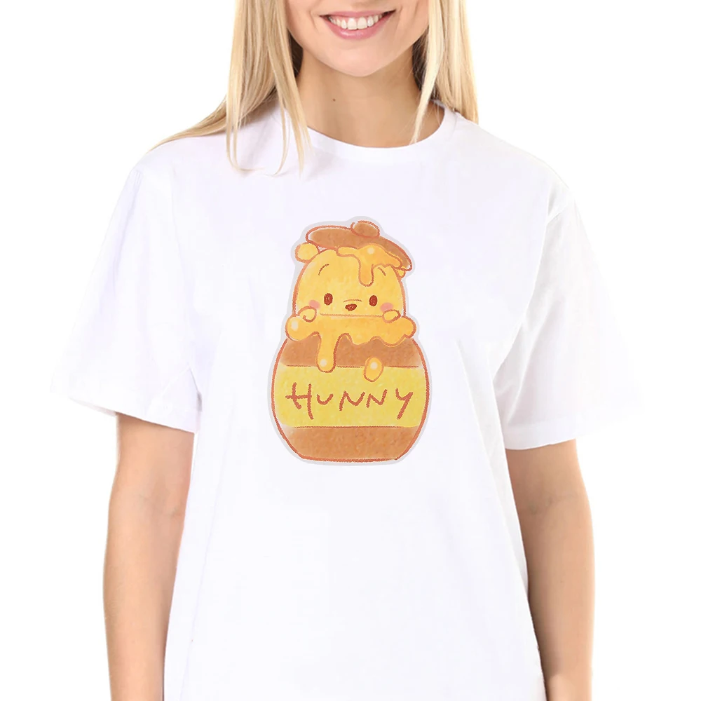 Girls Short Sleeve Pooh Bear T-shirt Women Harajuku Hip Hop Streetwear Tshirts Fashion New Winnie the Pooh T Shirt
Girls Short Sleeve Pooh Bear T-shirt Women Harajuku Hip Hop Streetwear Tshirts Fashion New Winnie the Pooh T Shirt