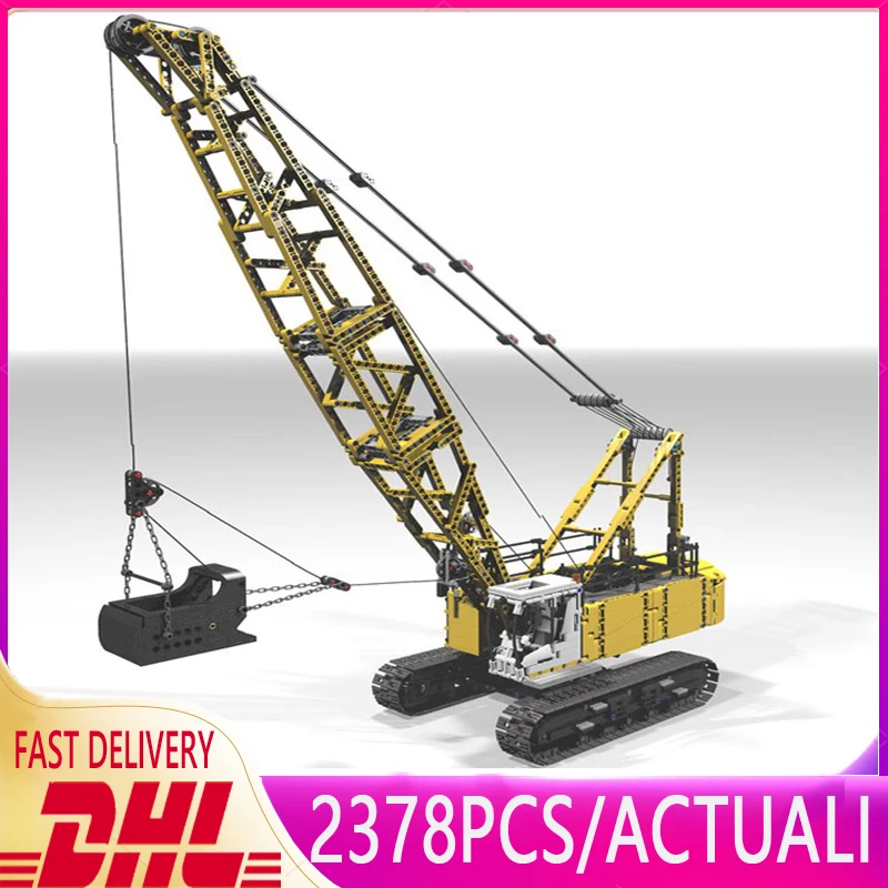 New Birthday Building Block Mechanical Gear RC Moc-17193 Engineering Car Dragline Excavator Assembling Toy Children's DIY Gift
New Birthday Building Block Mechanical Gear RC Moc-17193 Engineering Car Dragline Excavator Assembling Toy Children's DIY Gift